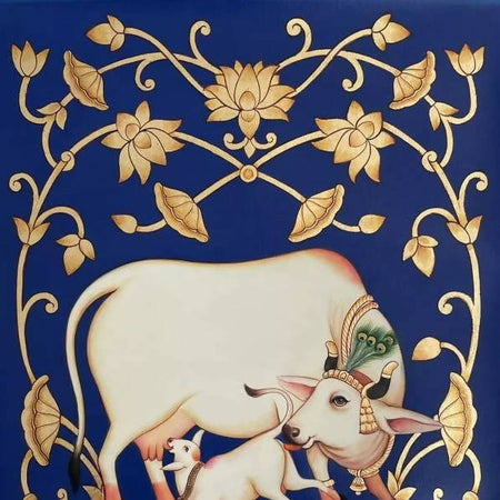 Cow and calf