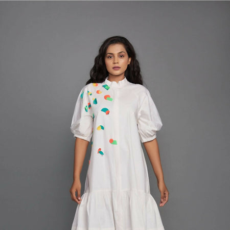 NEON CONFETTI SHORT DRESS