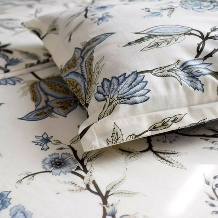 Aurora All over Printed King Sized Bedsheet