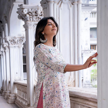 Aalia Linen Kurta