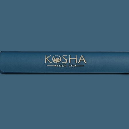 PUre Align Yoga Mat - 4.5mm - Cobalt Blue