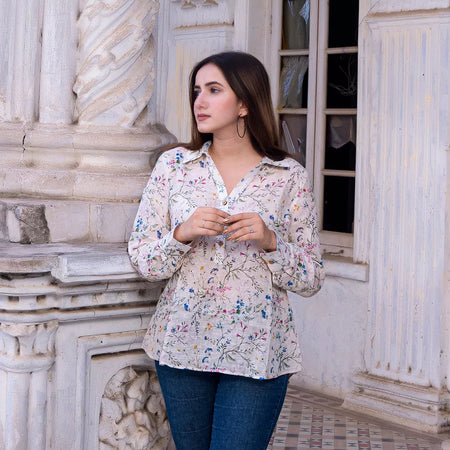 Aalia Linen Short Top