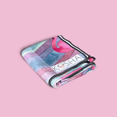 Kosha Transform Yoga Towel - Chevron