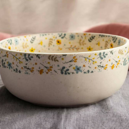 Chrysanthemum Serving Bowl