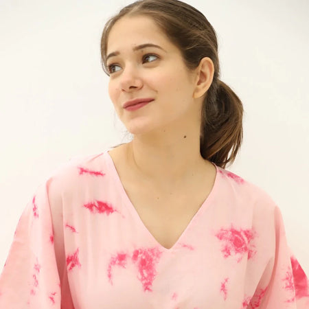 Contemporary Tie Dye Kaftan
