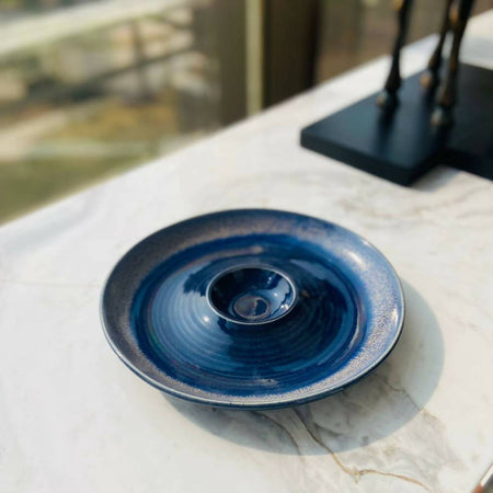 Chip and Dip Bowl-Blue