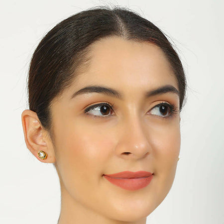Handcrafted Kundan Choker with pair of earrings