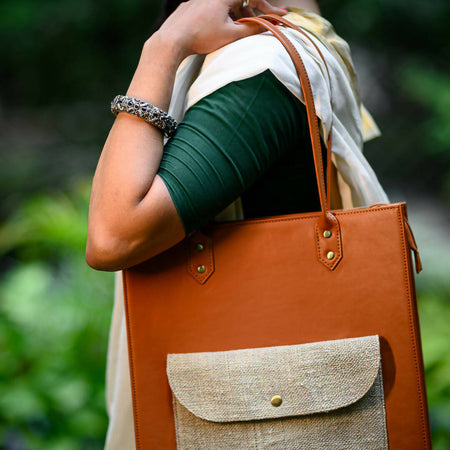 Bandana Pocket Hemp Tote