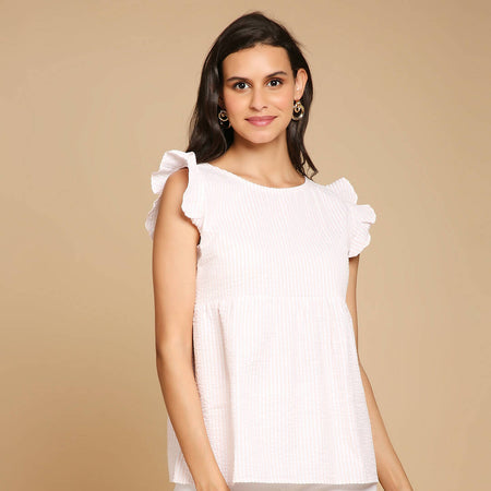 Lea Striped Top
