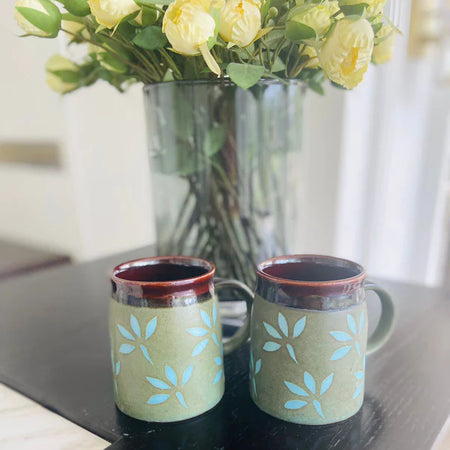 Mug - Green Leaf