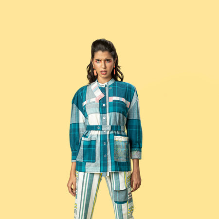 Belted Safari Shirt