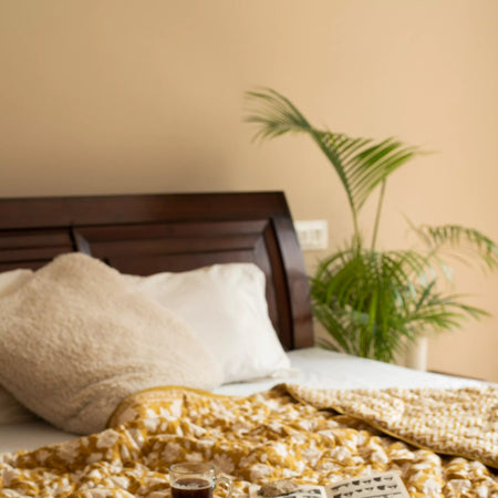 Lyla Block Printed Quilt