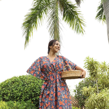Foliole Cotton Kaftan