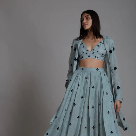 Mati Club Cover Lehenga Set