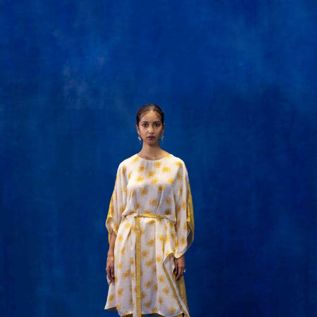 ERHI MUSTARD KAFTAN