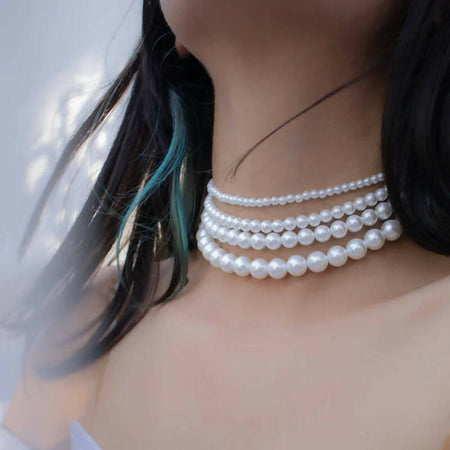 Agnes Pearl Wreath Necklace