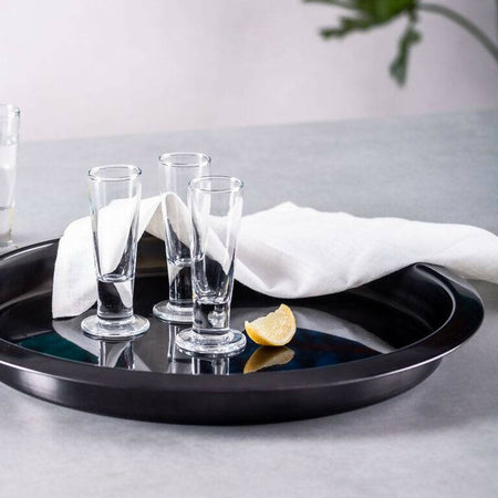 Obsidian Black Bar Tray