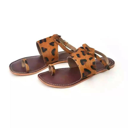 Avni Leopard Print Flats