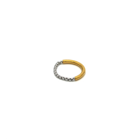 Half and Half Bond Ring