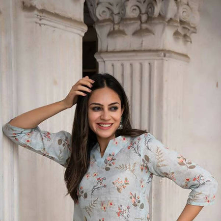 Amber Premium Linen Short Top