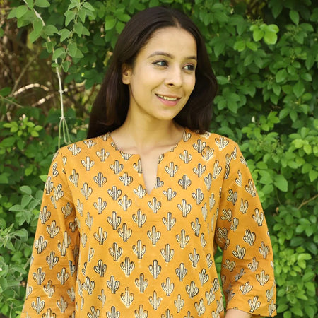 Fly High Cotton Kurta shorts Set