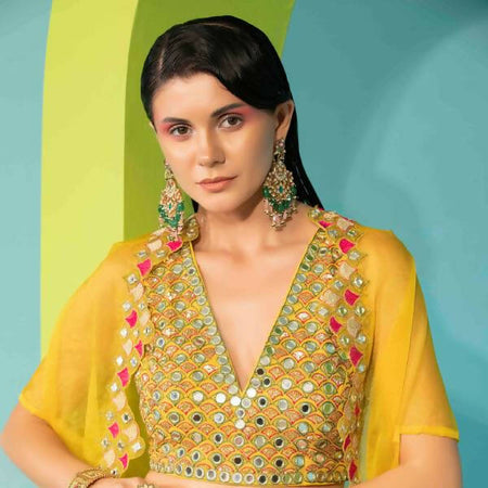 banarasi chanderi sharara