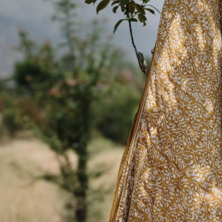 Zaal Block Printed Quilt