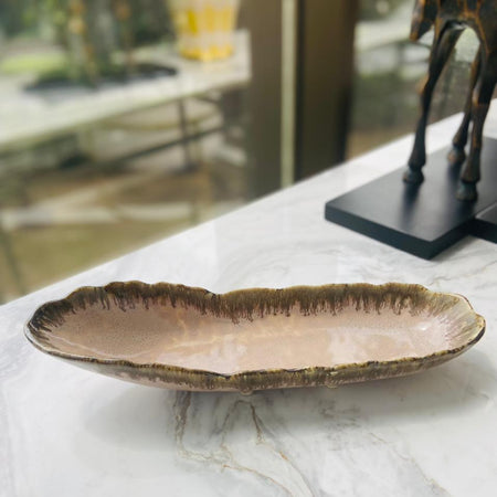 Boat Platter - Pink