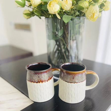 Mugs- White with Border