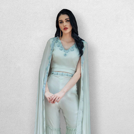 Powder Blue Garara and Cape