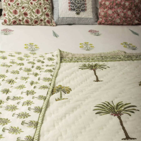 Palmier Reversible Quilt