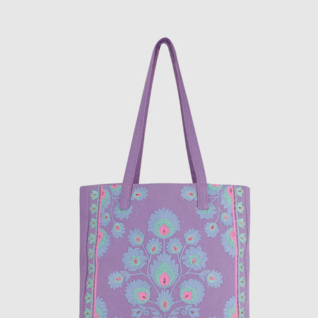 RANIA TOTE BAG – PURPLE