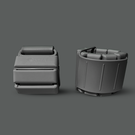 Kosha Cuffs - Gunpowder Gray