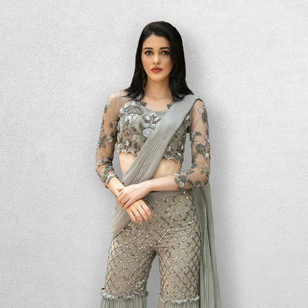 Steel Grey Sharara