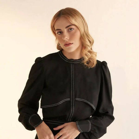 Black Trench Dress