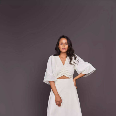 FRONT CUTOUT SEQUIN MIDI DRESS