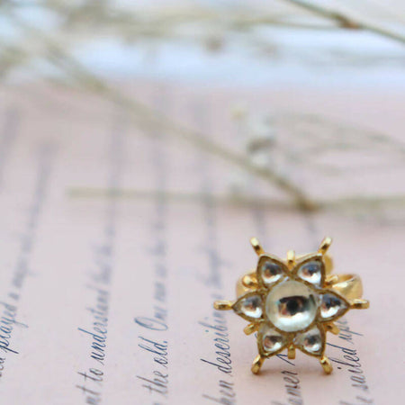 Fazeen Kundan Ring