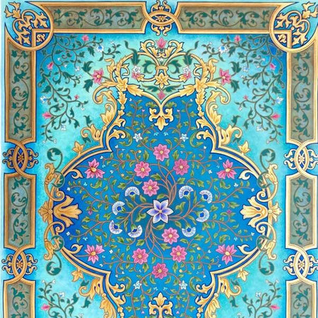 Blue Carpet Art
