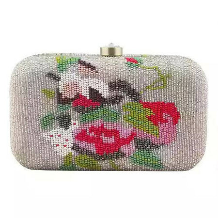 Beaded clutch