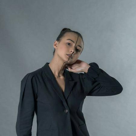 Jacket With Origami