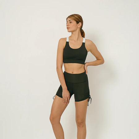 Midnight Black buttR Yoga Sports Bra