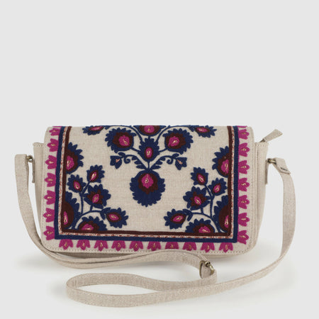YASMINE SLING BAG – BEIGE