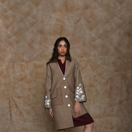 High Low Hem Trench