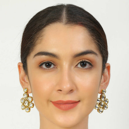 Kundan Choker with earrings