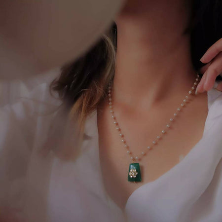 Drop Kundan Necklace