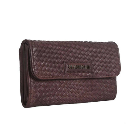 Strasbourg Basket weave wallet