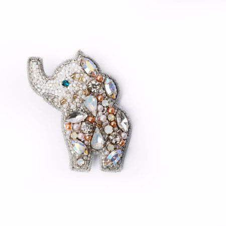 Blue-eyed Jumbo Brooch