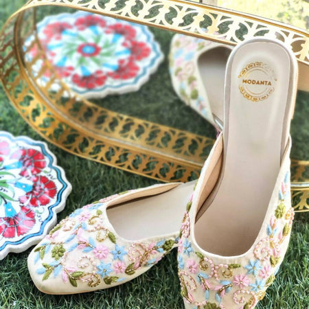 Floral Mules