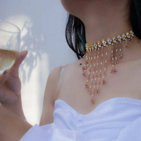 Akra Kundan Choker Necklace