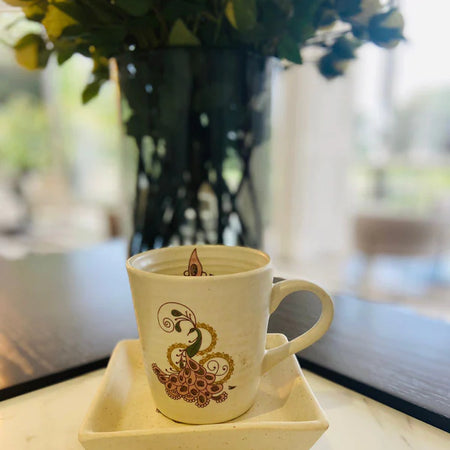 Mugs - Peacock Print